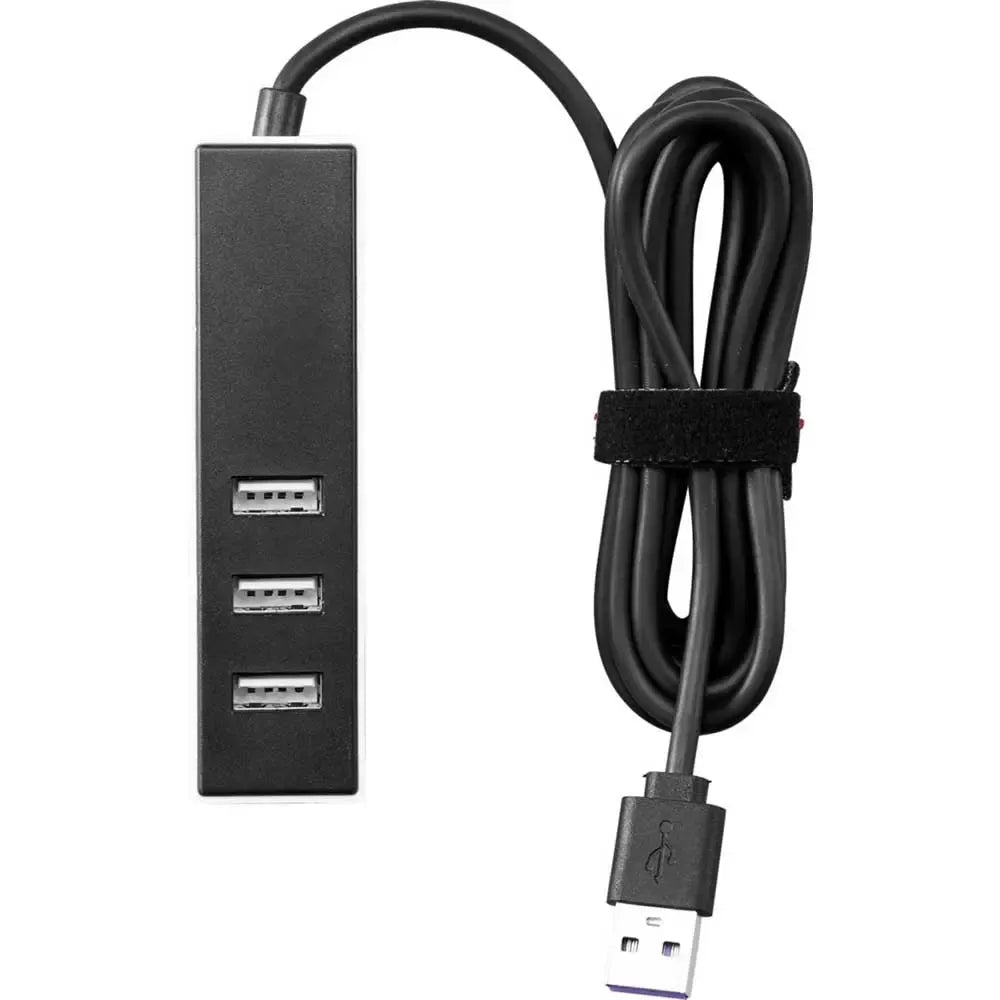 USB šakotuvas su 3 USB A jungtimis telefonams ir planšetėms, skirtas tik įkrovimui, kompaktiškas ir patogus naudoti.