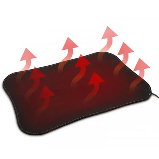 USB šildomas kilimėlis WarmPAD 30 x 20 cm, minkštas ir patogus, skirtas šilumai teikti rankoms ar kojoms.