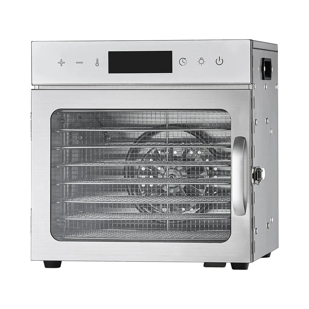 Vaisių ir maisto džiovyklė 400 W, 8 padėklų, nerūdijančio plieno