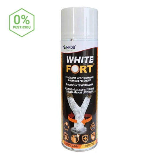 WHITE FORT izsmidzināms līdzeklis stumbru balināšanai, 500 ml